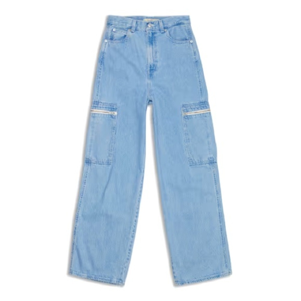 Levi’s High Loose Ample Haut Women’s Blue Jeans - Size 27